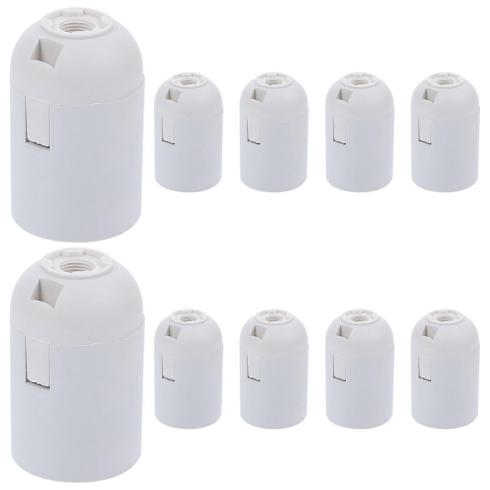 10pcs Light Socket Replacement Lamp Holders E26/E27 Lamp Socket for DIY Project
