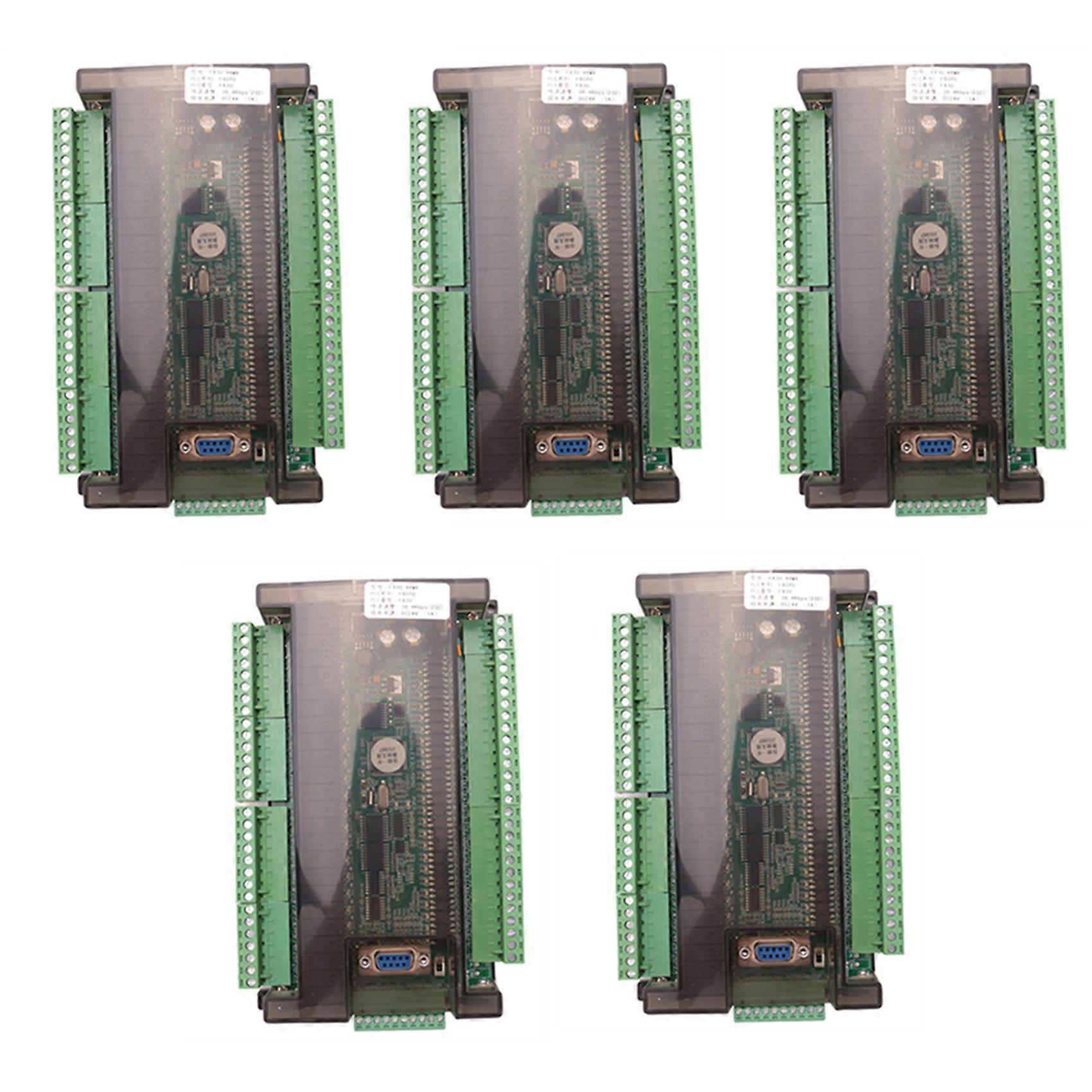 5X FX3U 48MR RS485 RTC (Real Time Clock) 24 Input 24 Relay Output 6 Analog Input 2 Analog Output Plc Controller