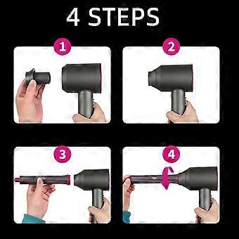 Für Airwrap Supersonic Haartrockner Lockenaufsatz Lockenstäbe und Adapterzylinder Kamm Stylingbürste