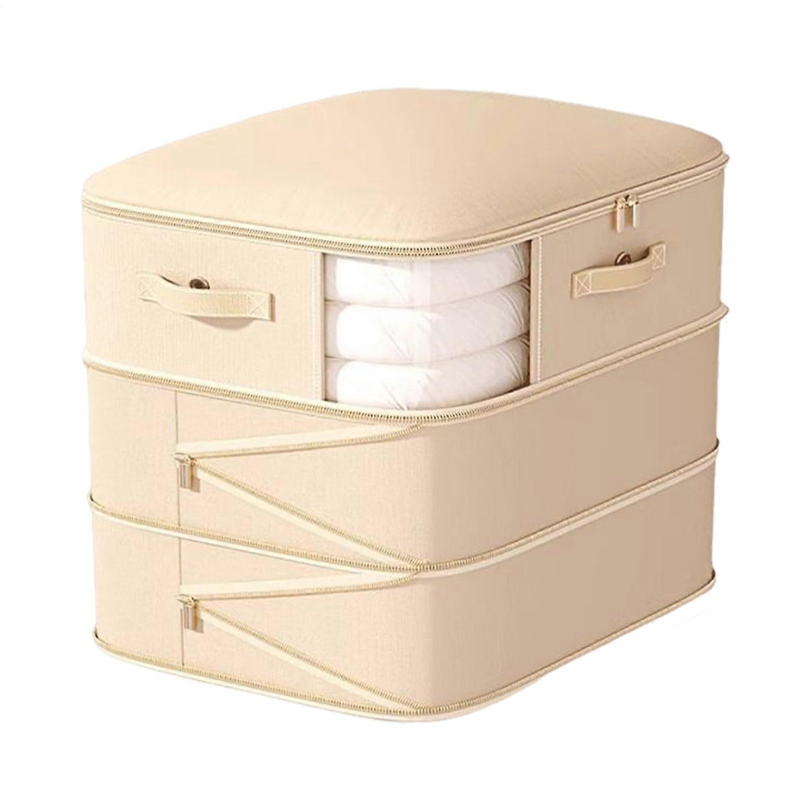 Vacuum Storage Bags for Blankets and Quilts, Reusable SpaceSaving Compression for Bedding and Clothes