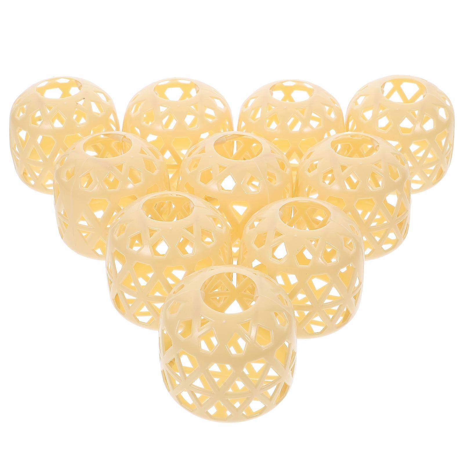 DIY Lantern Material Plastic Mini Imitation Woven Small Lanterns 10Pcs Set