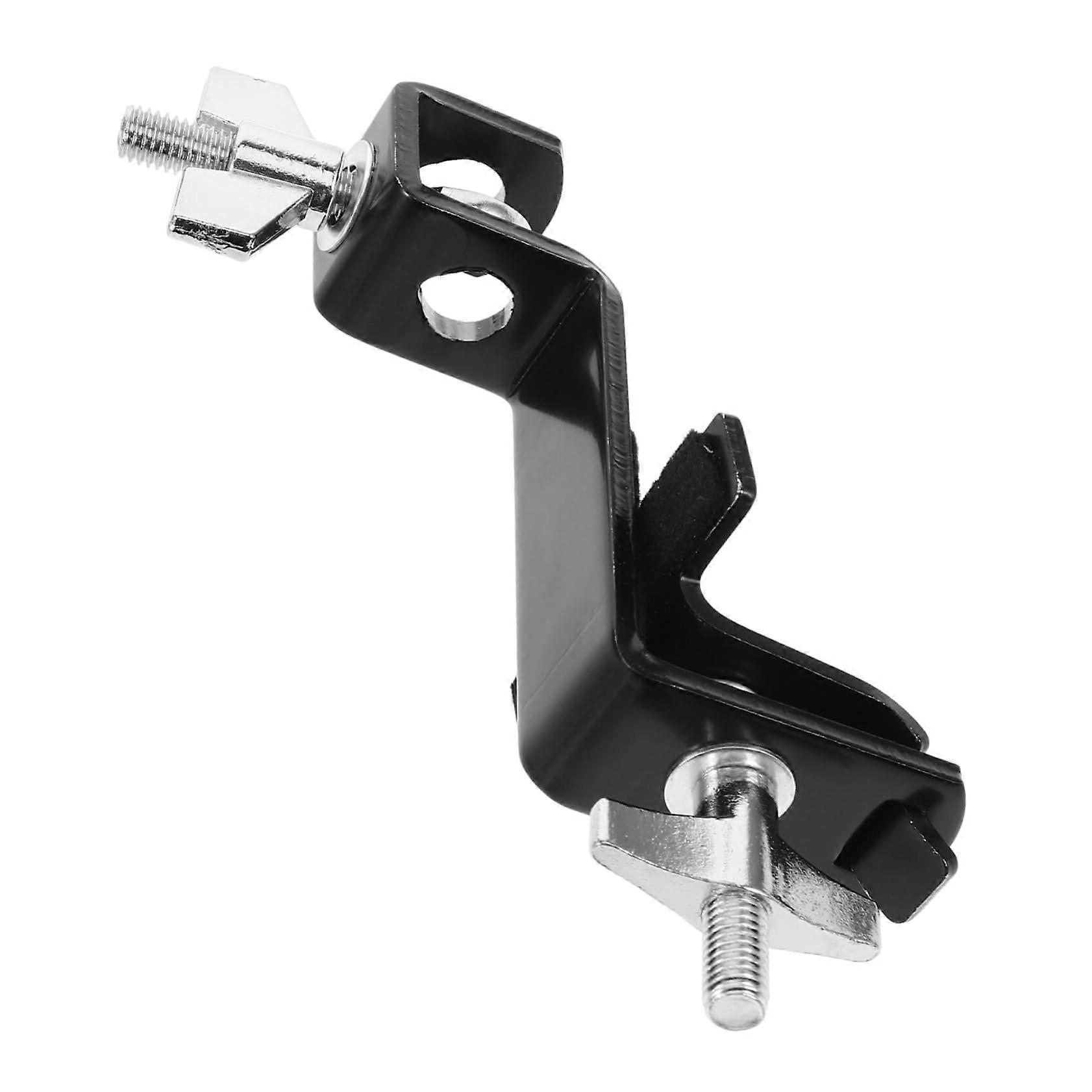 Adjustable Cowbell Mount Bracket with Clamp for Drum Kit and Percussion Instruments