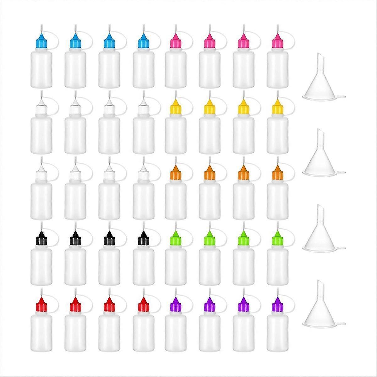 Glue Applicator Bottles 30ML/ 1OZ Precision Needle Tip Squeeze Bottle