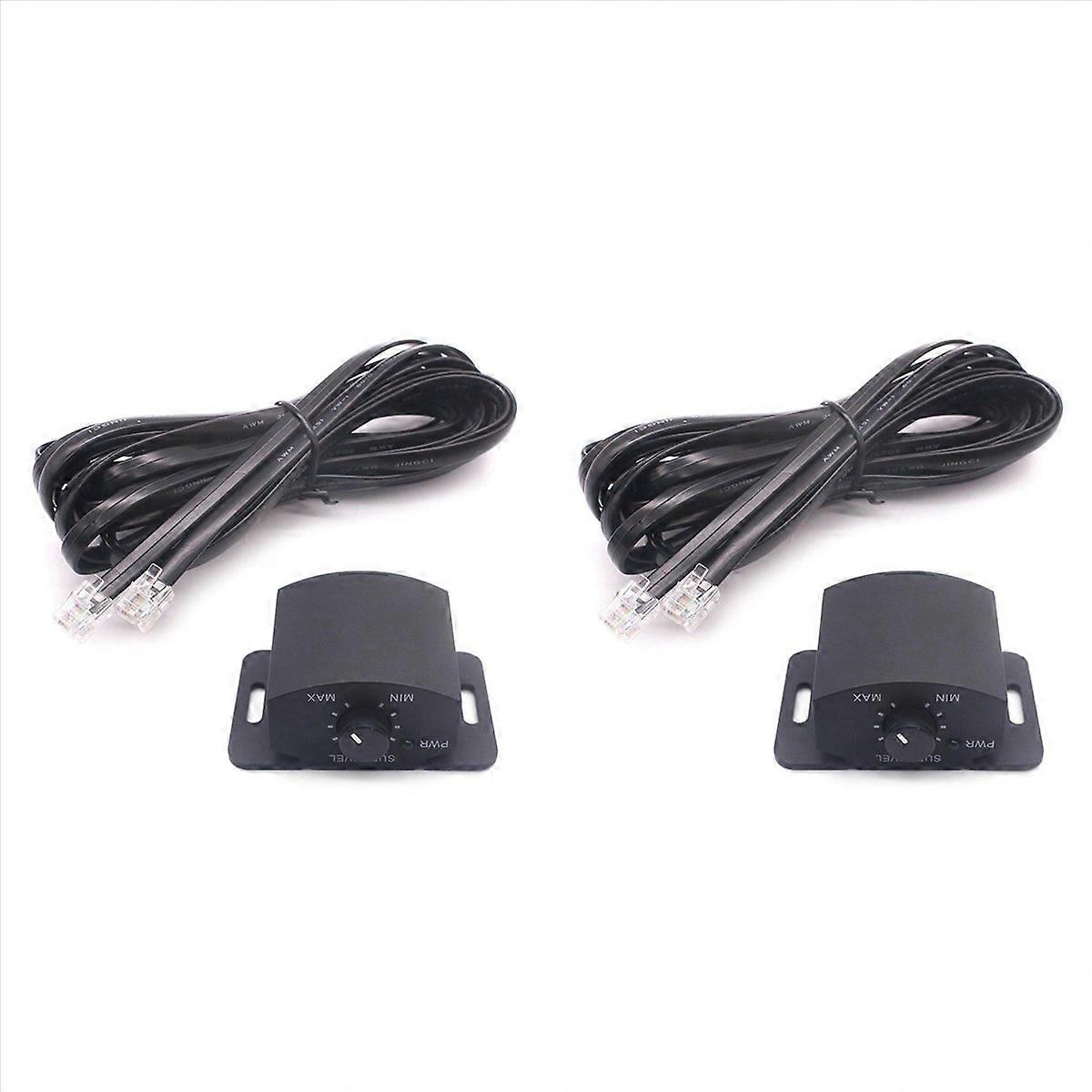 Amplifier Replacement Bass Knob Control Remote 6Pin Subwoofer