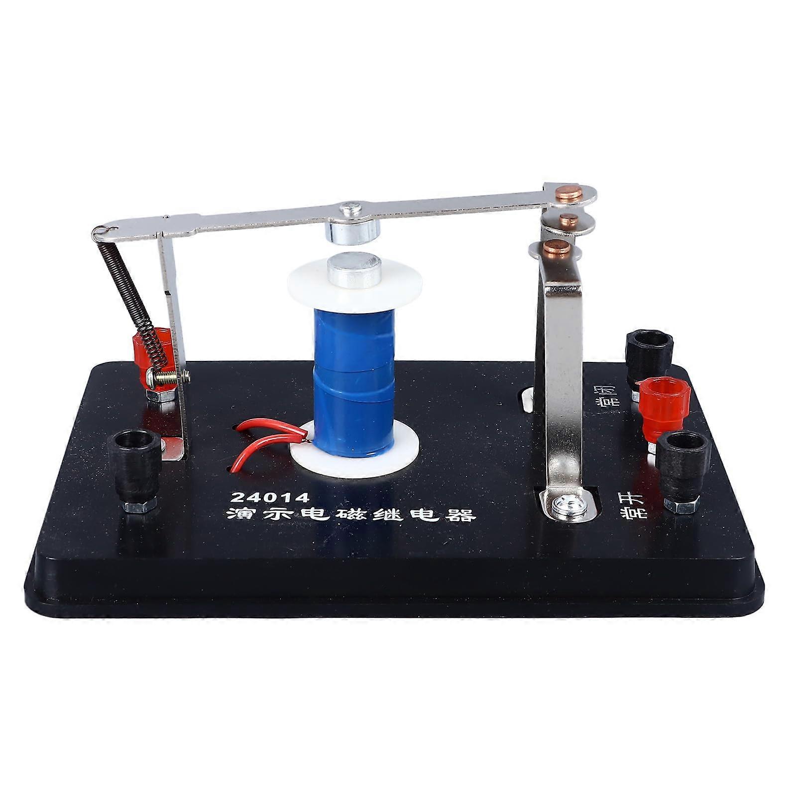 Electromagnetic Relay Experiment Kit with 9V Supply for Physics Teaching and Clear Circuit Demonstration