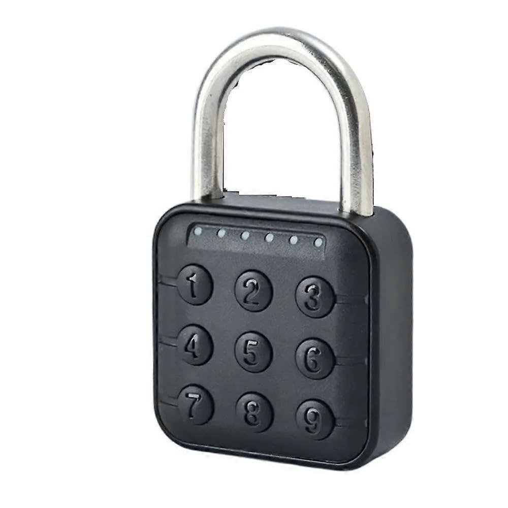 Smart Fingerprint Padlock with Keyless Password Access, Compact Security Locker Style 1