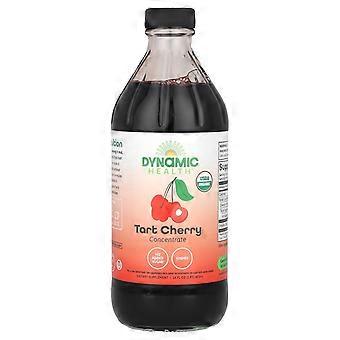 Dynamic Health, Cereza ácida orgánica certificada, jugo concentrado, 16 fl oz (473 ml)