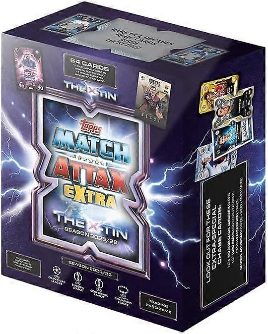 UCC Match Attax Extra 2026 X Tin Card Deck