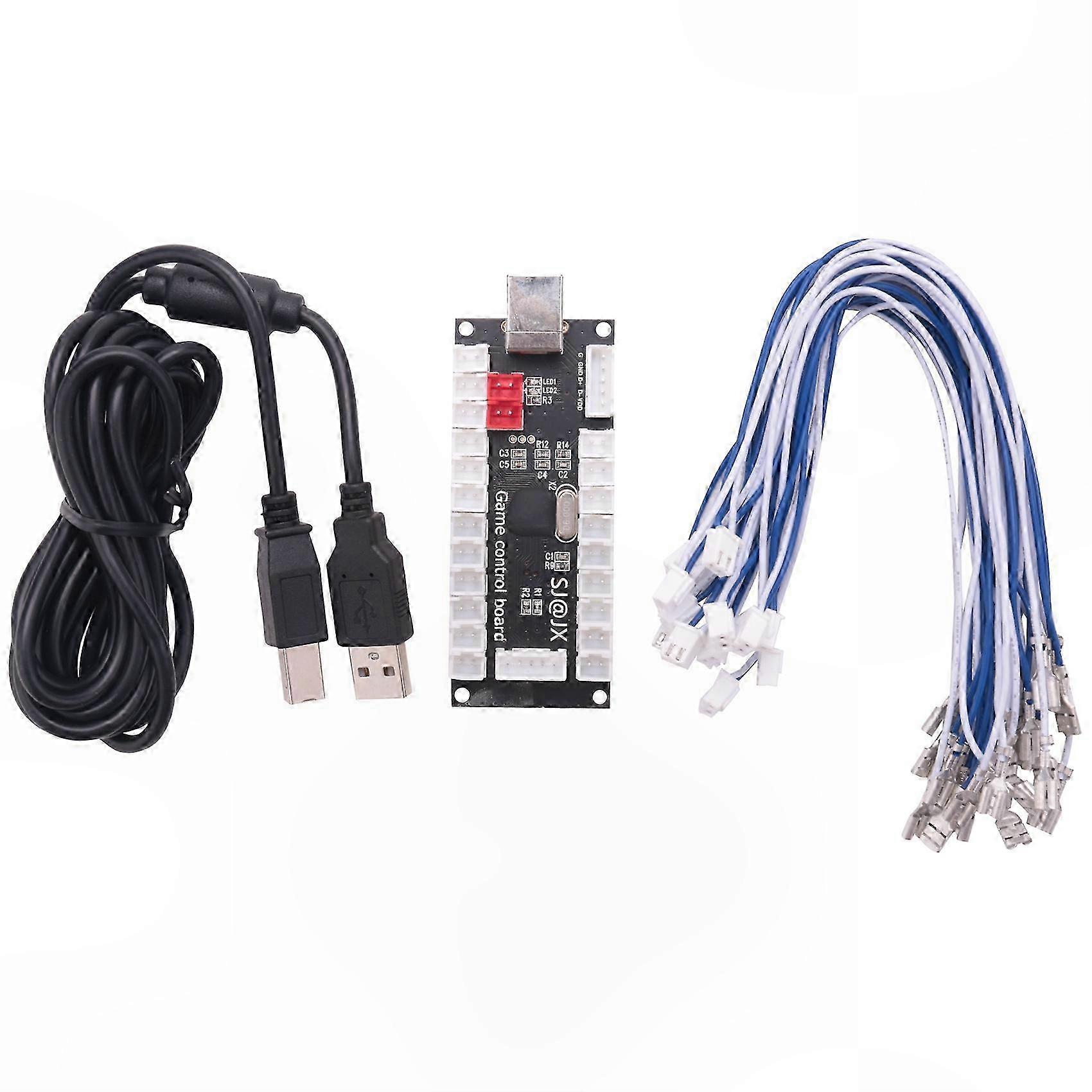 USB Encoder for PC to Joystick Compatible with MAME JAMMA and Other PC Games Zero Delay