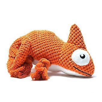 Lizard Shape Dog Toy – Bite Resistant Knot & Plush – for Puppy Teething & Boredom