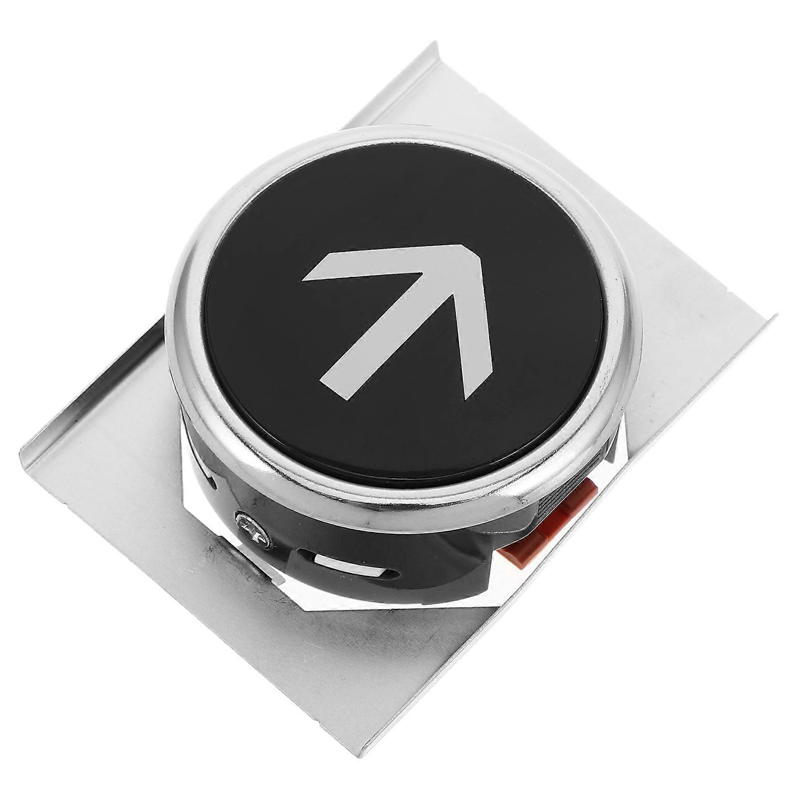 Elevator Button Black Round Replacement for Lift Panels