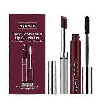 Black Honey Eye Lip Classic Set Honey Lip Tinted Lip Balm Nourishing Hydrating Natural Color Moisturizing Lip Care for Soft Lips for Daily Use-lxb