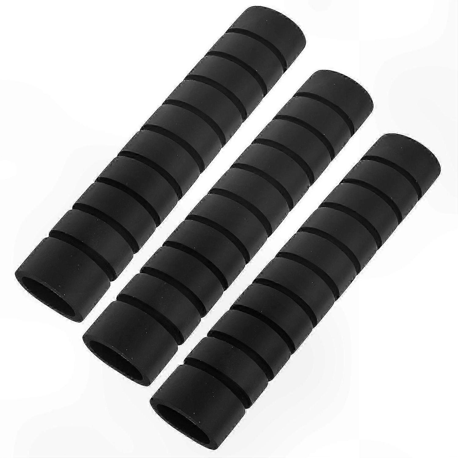 3-Pack Non-Slip Pull-Up Bar Padding with Grip Sleeves for Single Bars