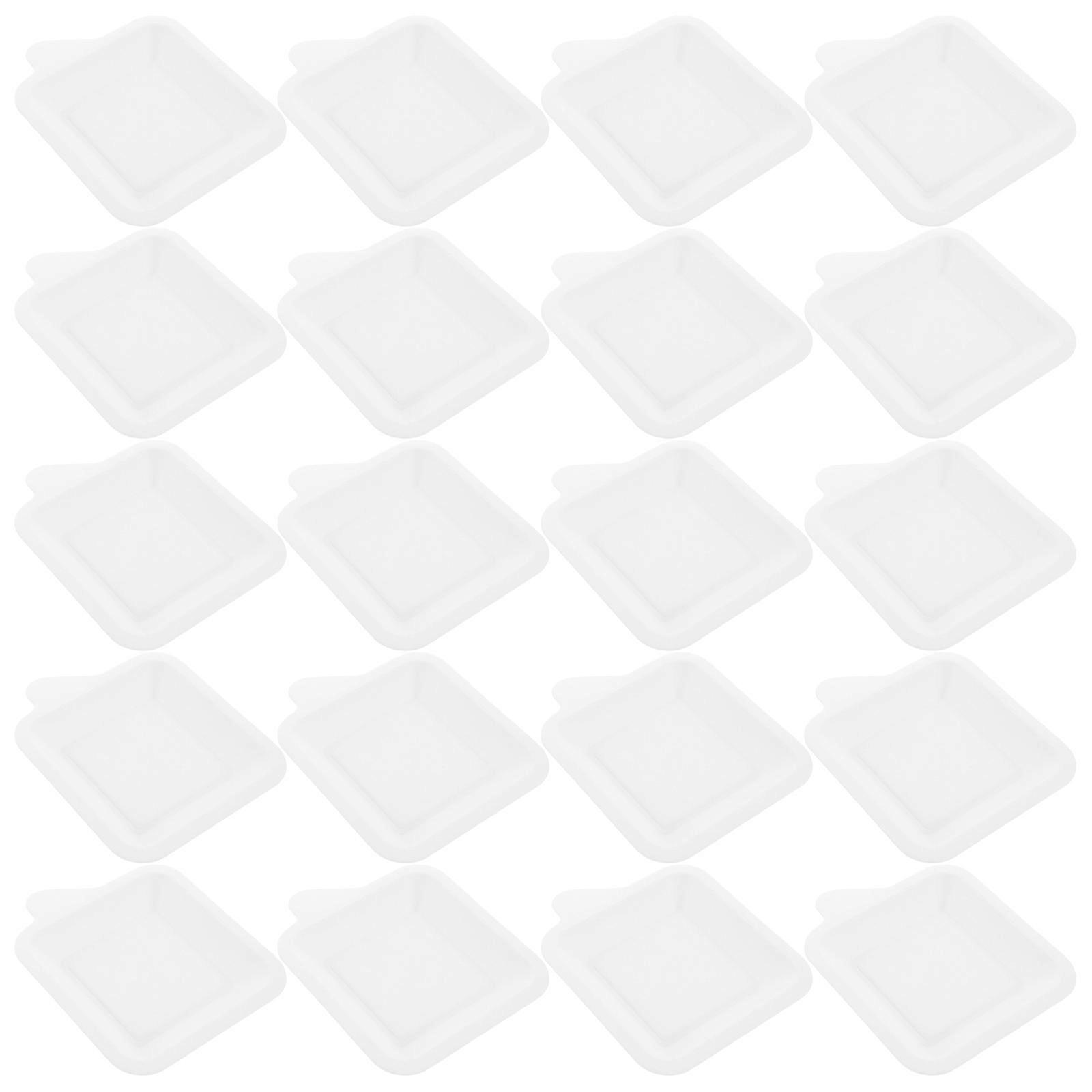 Paper Square for Holding 40Pcs White