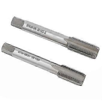 Bicycle thread repair tool, left and right hand thread tap set for bicycle pedal crank repair
