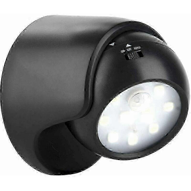 Lampe LED sans fil à détecteur de mouvement, alimentée par batterie, ultra-lumineuse avec rotation réglable, installation facile pour zones intérieures et extérieures 26