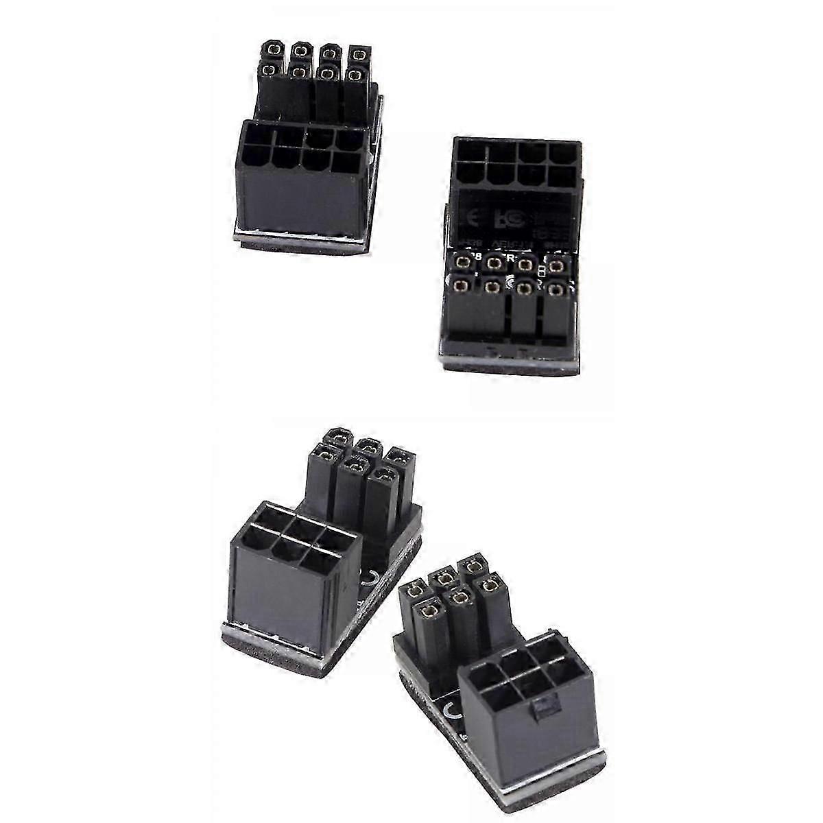 4x GPU Angled Adapter for Desktops Graphics Card 6Pin