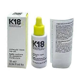 K18 Molecular Repair Haaröl, ein schwereloses Öl, das das Haar kräftiger und gesünder macht, geeignet für alle Haartypen.