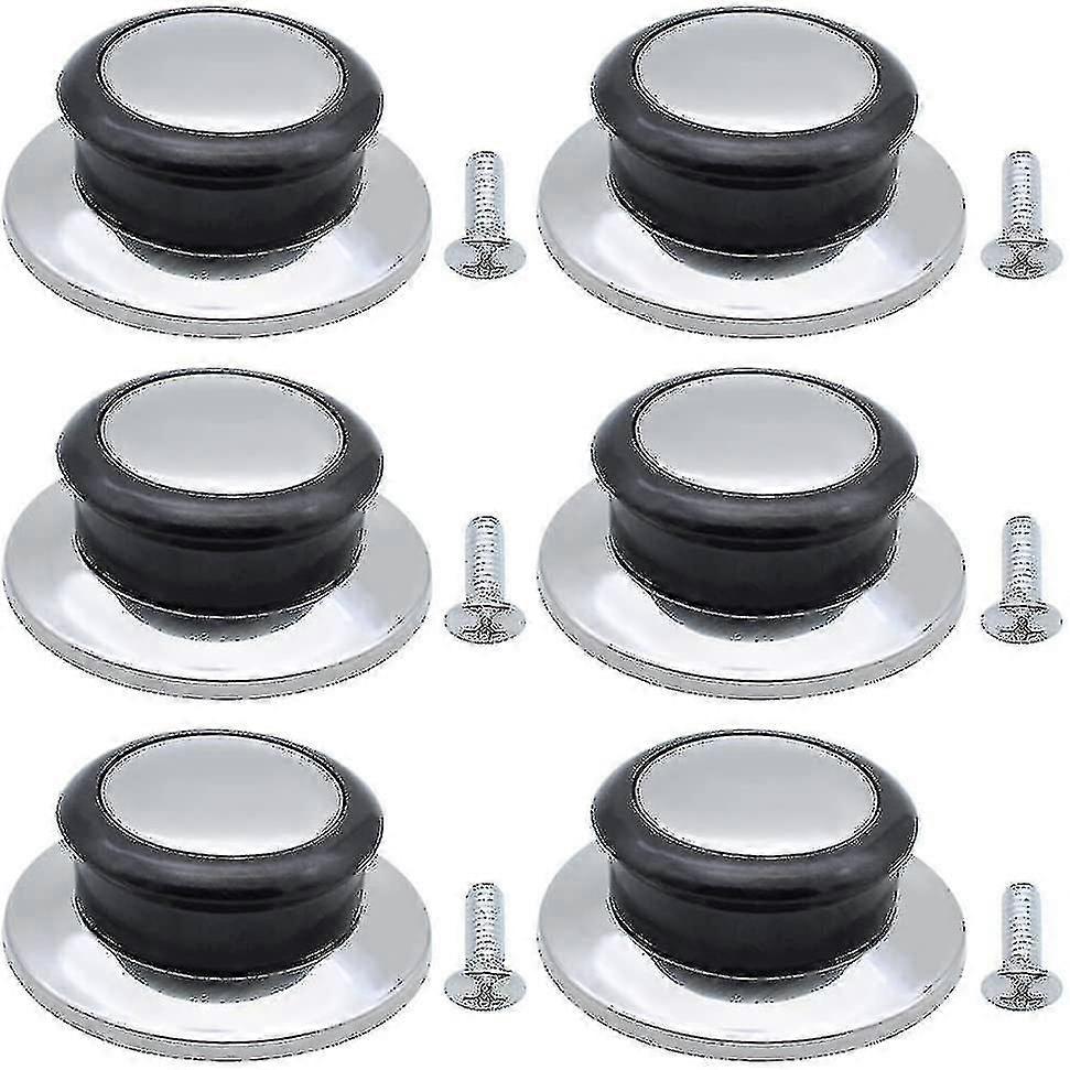 Pot Lid Knobs 6 Pcs Universal Replacement Handle Replacement Lid--
