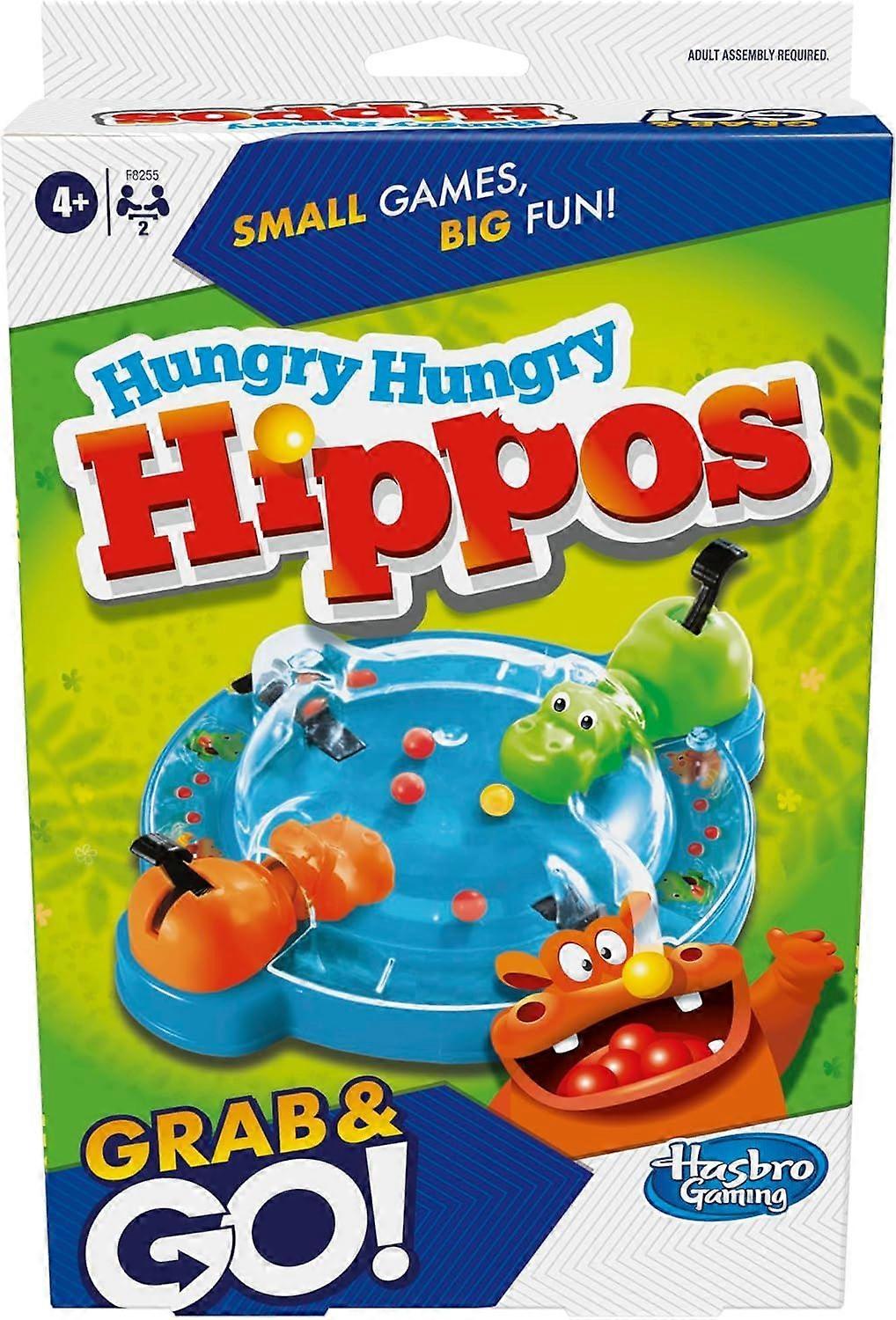 Hungry Hungry Hippos Grab & Go Board Game