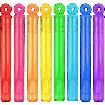 Z6 32-Pack 8 Color Mini Bubble Wands Assorted Party Favors Kids Toys, Bath Time, Summer Outdoor Gifts for Girls Boys