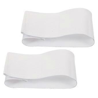 2pcs futebol futebol capitão braçadeira branco DIY branco capitão braçadeira jogador de futebol