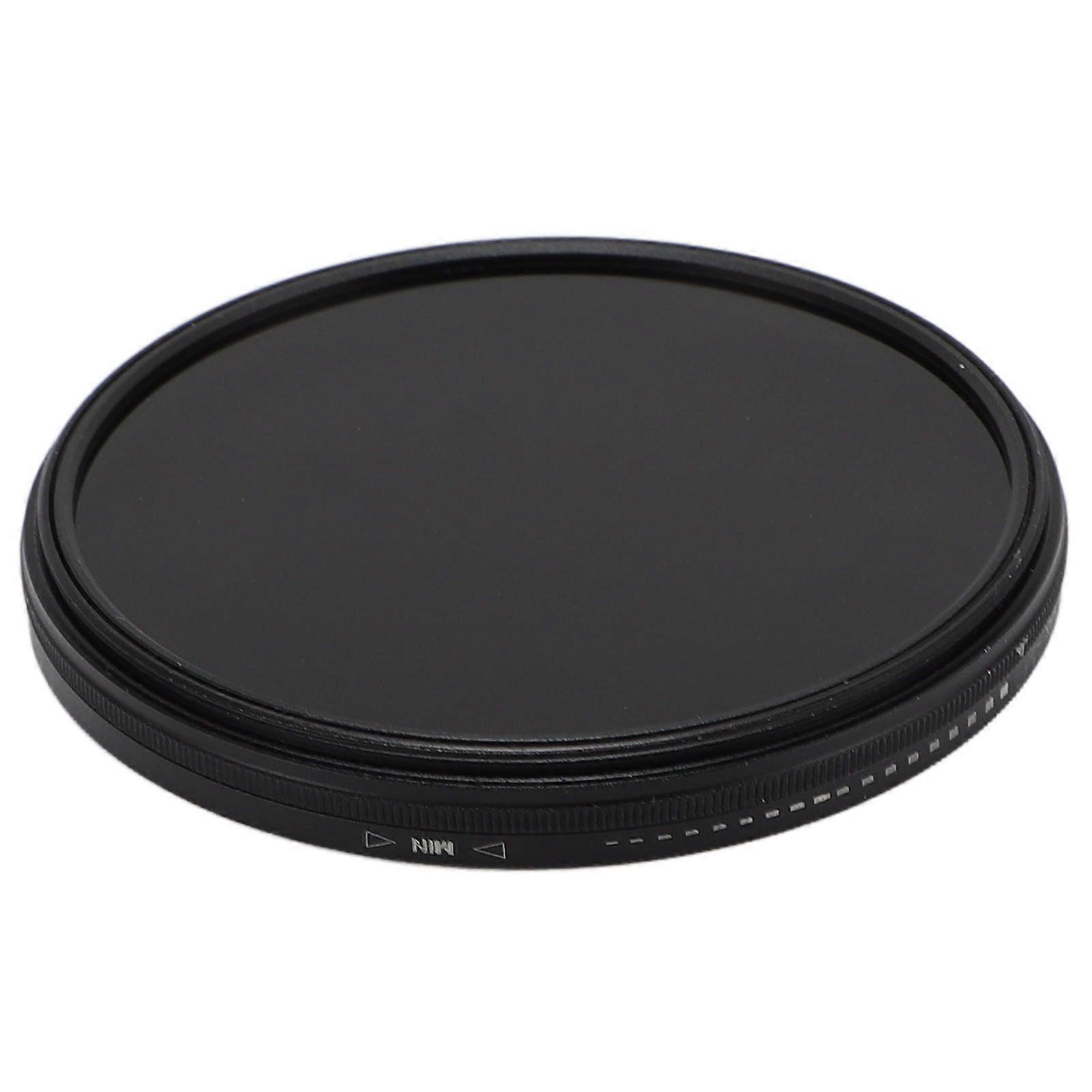 Variable ND2-ND400 ND Lens Filter Compatible With Camera Lens Adjustable Neutral Density Filter with Storage Case 72mm