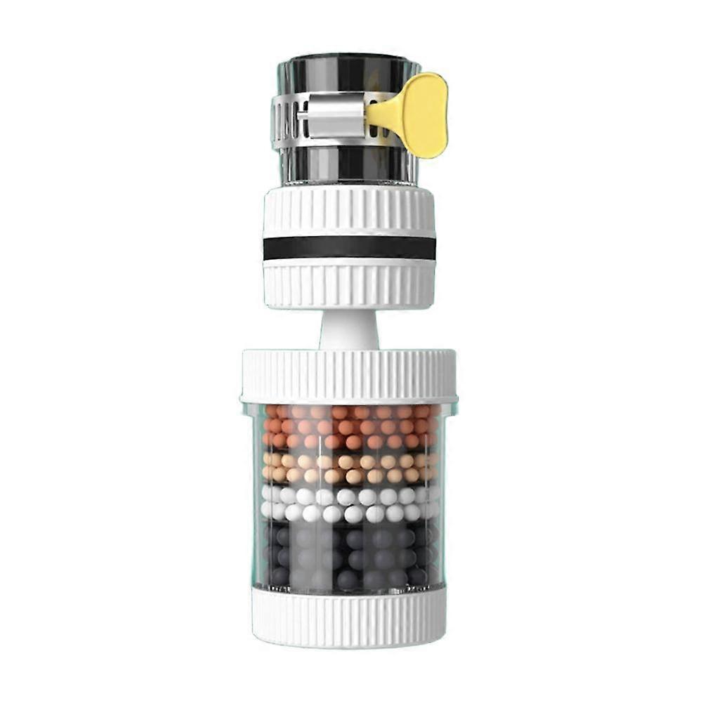 Rotating Faucet Filter 6-Layer Purification Water Control For Kitchen Sink