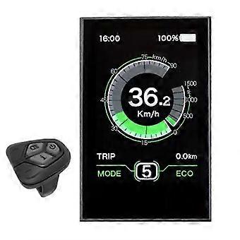 Für Bafang DPC18 CAN Canbus Display für Bafang M500 M600 M510 M820 Mittelmotor mit CAN-Protokoll und Stecker (B)