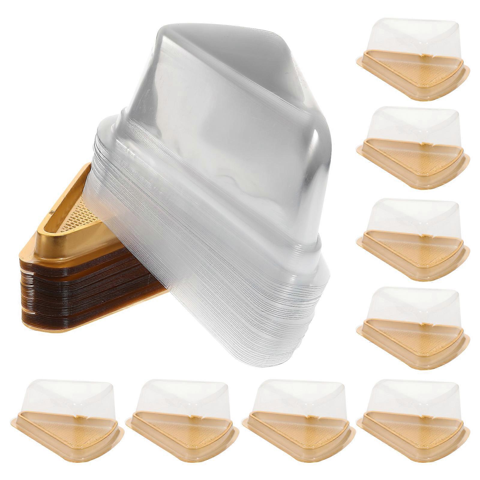 Assorted Color Cake Packaging Boxes for Storage 50Sets Mousse Boxes