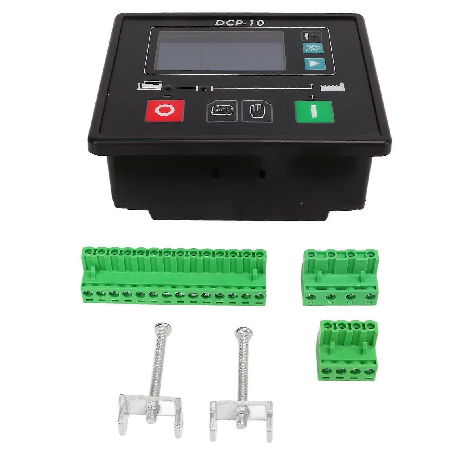 Generator Controller with LCD Display, 835V Multifunctional Panel for Automatic Remote Start and Protection
