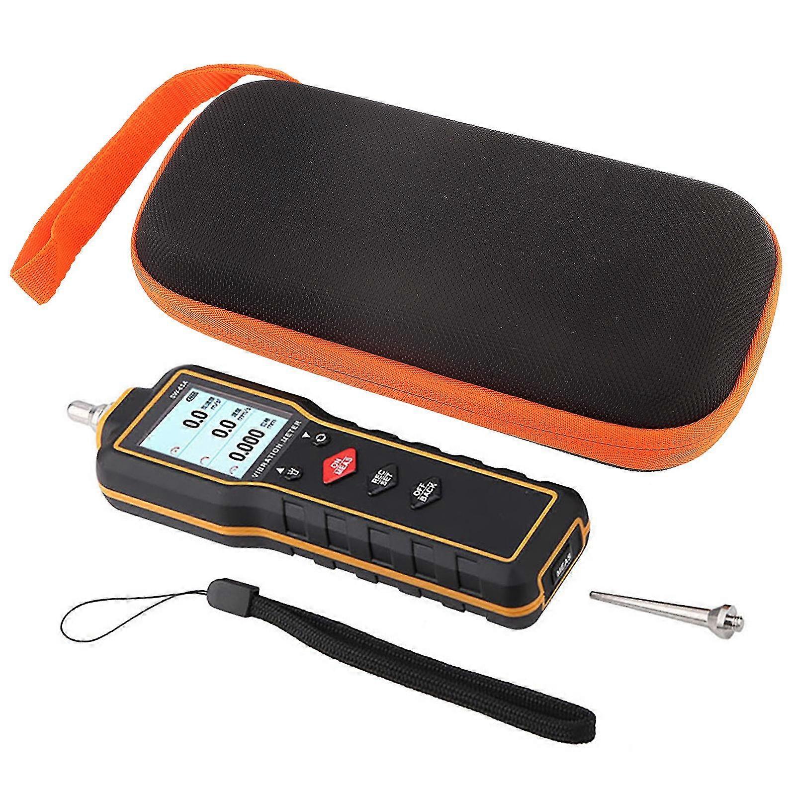 SW-65A Handheld Vibration Meter, Electromagnetic Digital Vibration Meter Tester Measuring Machine EUH2D