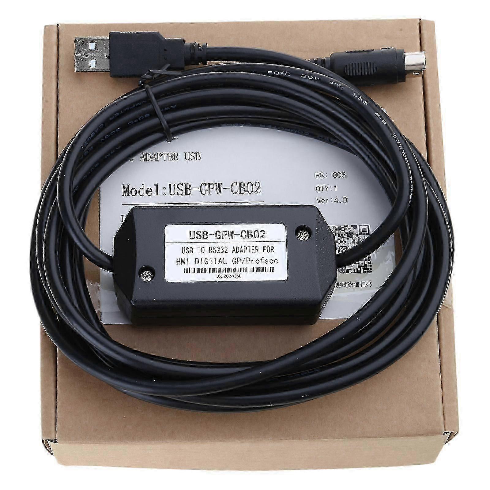 USB-GPW-CB02/CB03 Proface Touch Sn GP37W2 GP2501 Programming Download Communication Cable