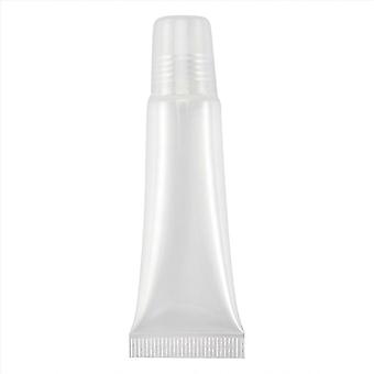 100 Pcs 10Ml Distribution Bottle Lip Gloss Tubes, Empty Clear Lotion Containers Tubes for Cosmetics !n1
