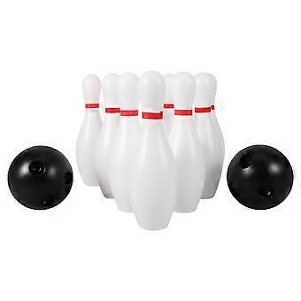 Miniature Bowling Balls Toy Set for Kids 2Sets Indoor Sports Game