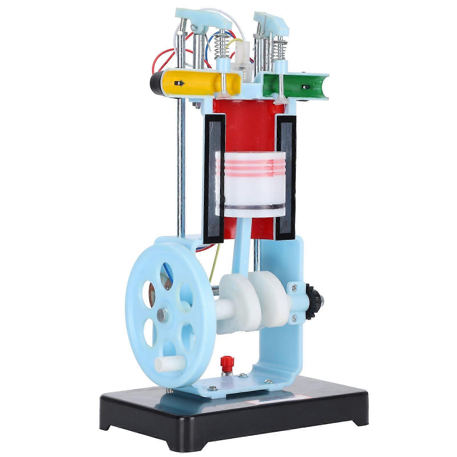 Mini Four Stroke Engine Model with Visible Cycle for Gasoline Engine Teaching and Demonstration Kit