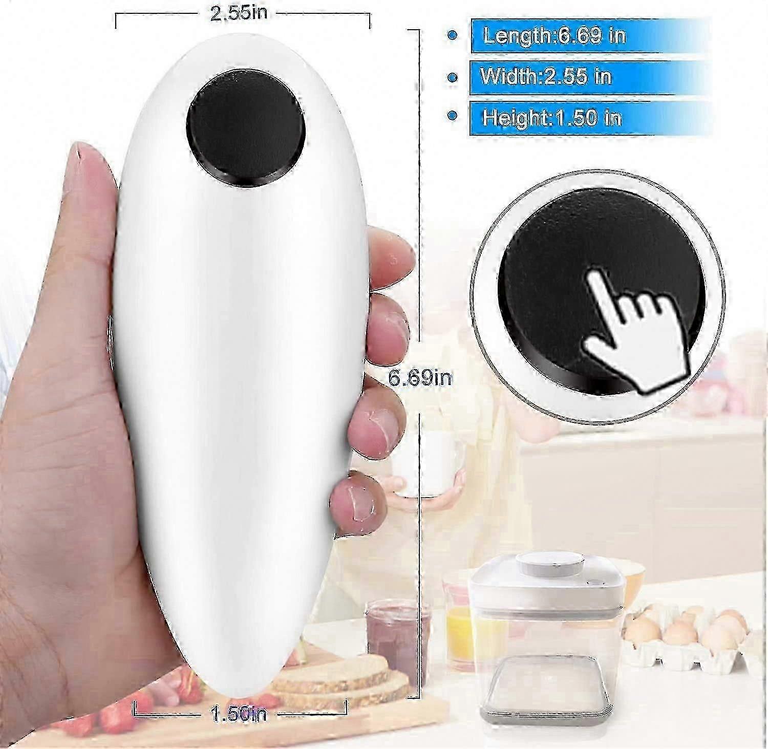 Chef & Restaurant Automatic Electric Can Opener, Smooth Edge
