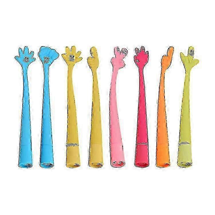 Fun Gesture Ball Pens Silicone Learning Set