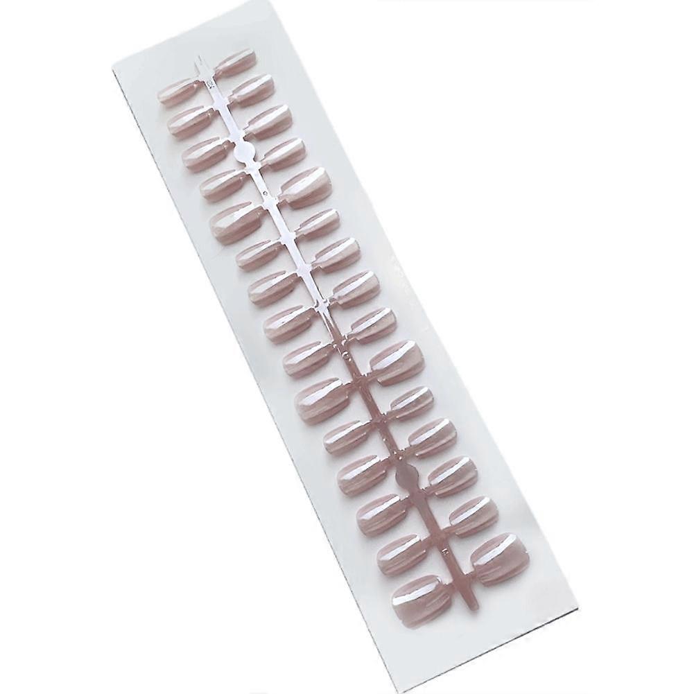 Press On Nail Set - Size Matching Quick Salon Effect Quiet Routine Long Shape