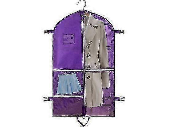 Foldable Zippered Clothes Bag With Windows