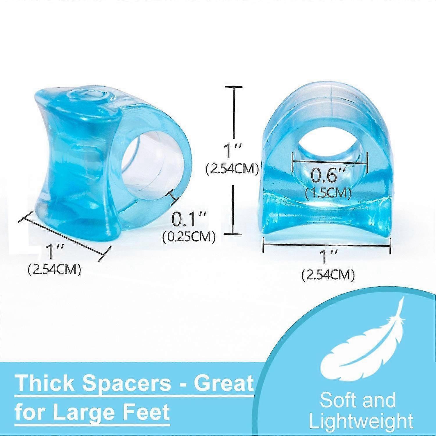 Reusable Gel Toe Spacer for Bunion Relief