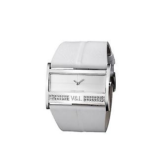 V & l tempo royal Watch for Women Analog Quartz with Cowskin Bracelet VL036602