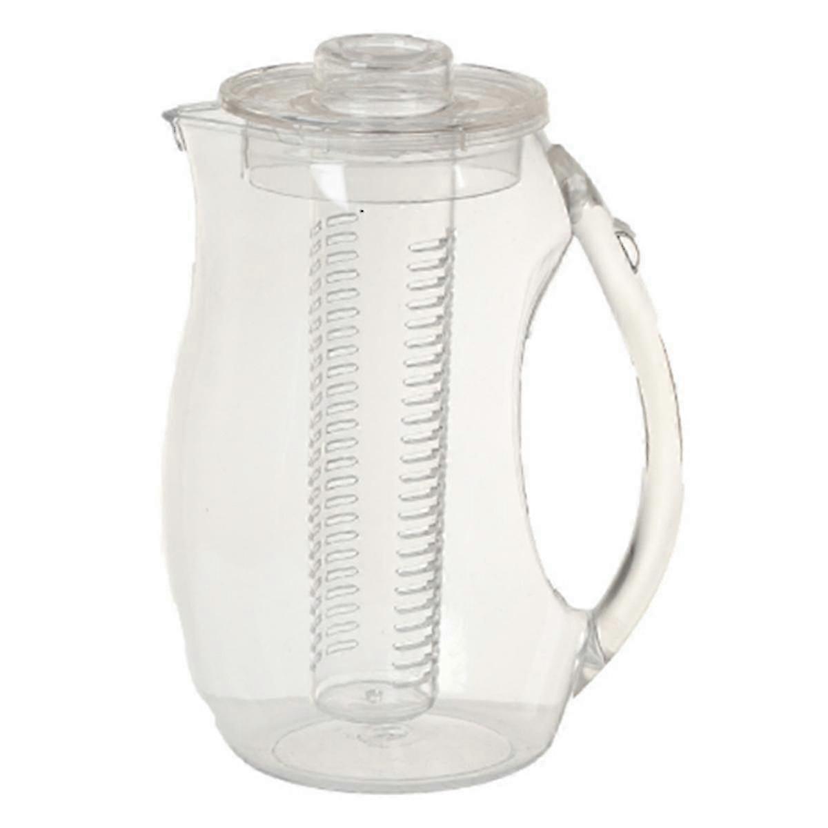 Clear 2.5L Infusing Beverage Jug