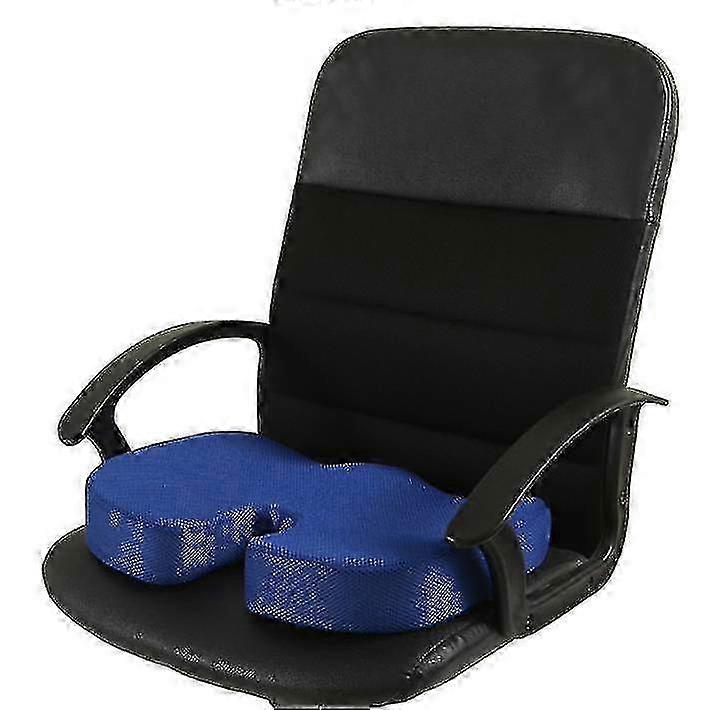 Blue Memory Foam Sitting Cushion