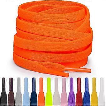 Various flat elastic shoelaces