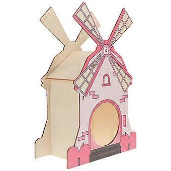 Wear-Resistant Hamster Hideout Wooden House for Pet Use Comfortable