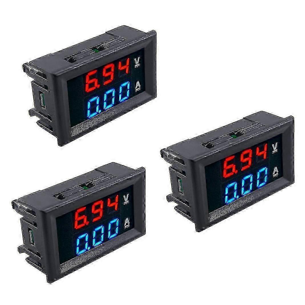 LED Digital Voltmeter Ammeter 0-100V 0-10A