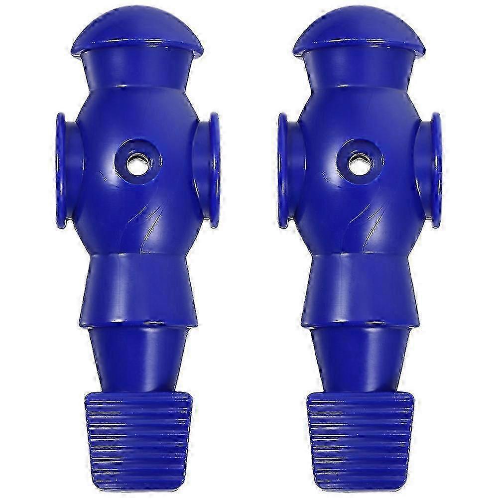 Resin Foosball Figures Blue Set