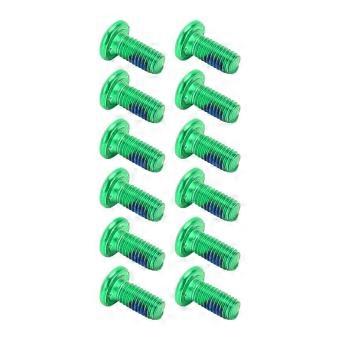 BOLANY 12pcs Mountain Bike Disc Brake Rotor Bolts Screws Alloy Steel Disc Rotor Screws
