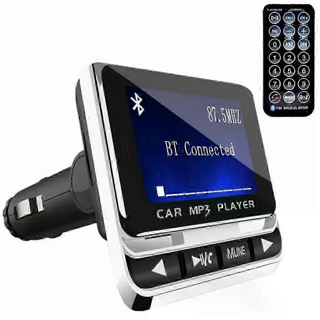 Bluetooth FM Transmitter With LCD Display